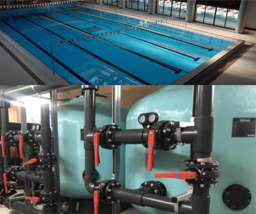 Commercial pool construction and maintenance by Blue Lagoon Pool