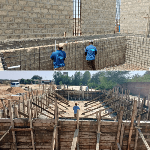 Expert pool construction services by Blue Lagoon Pool