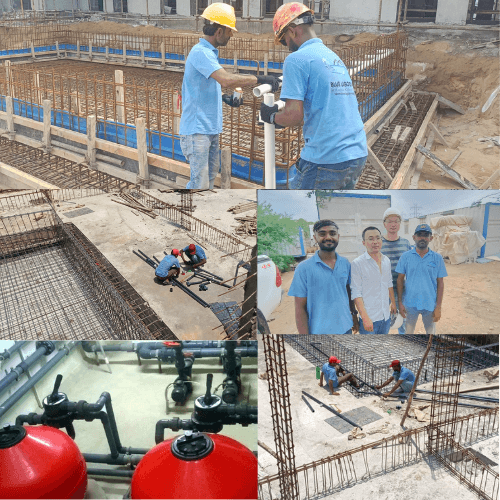 Professional pool installation services by Blue Lagoon Pool